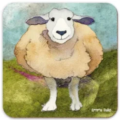 Emma Ball Happy Sheep Coaster