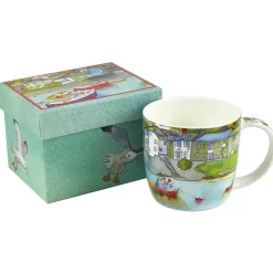 Emma Ball Harbor Houses Bone China Mug (Boxed)