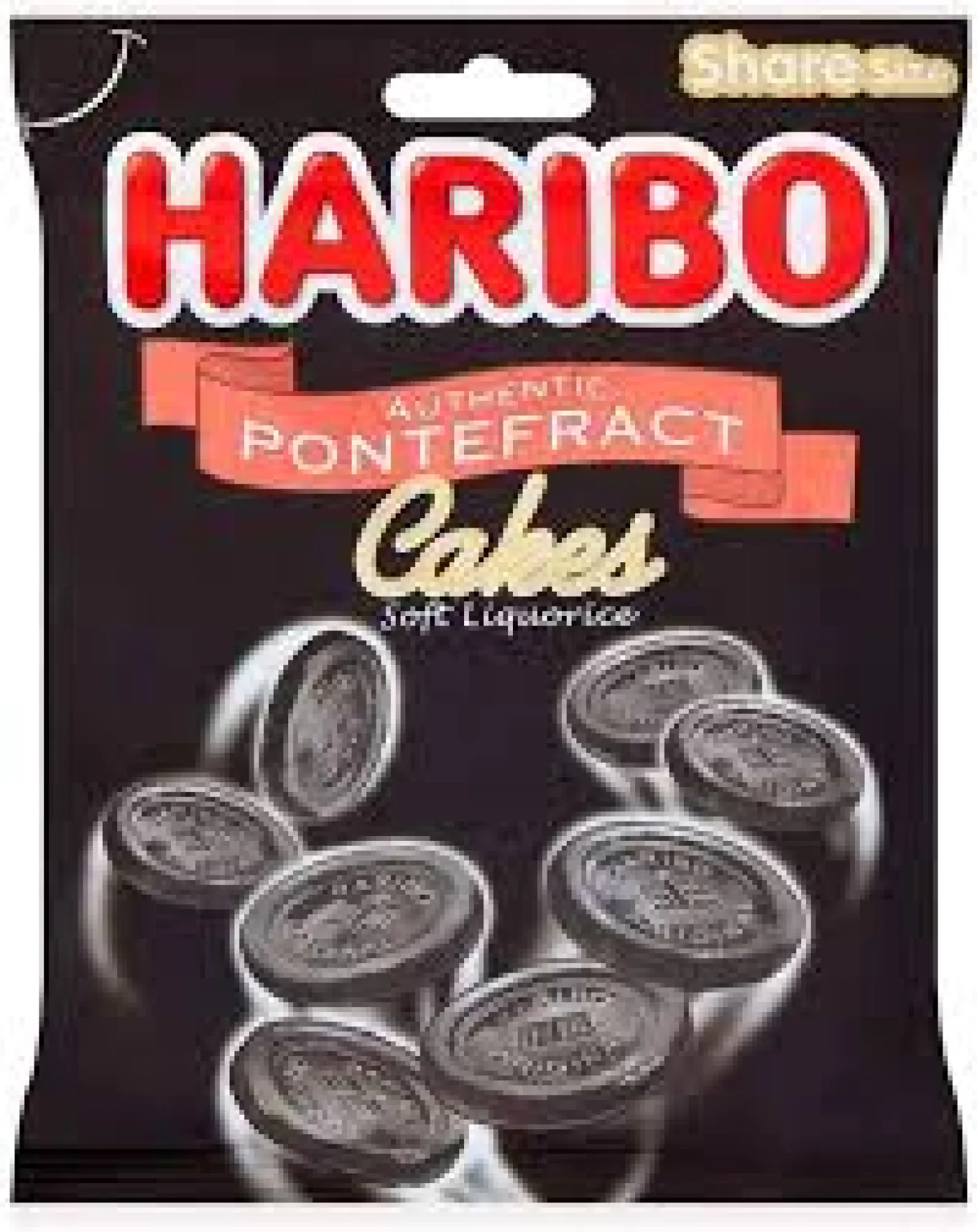 Tea & Biscuits Haribo Pontifract Cakes Bag 160g