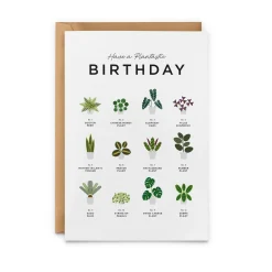 Everlong Print Co. Have a Plantastic Birthday Card