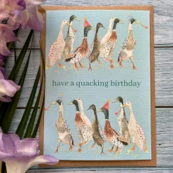 Jen Winnett Have a Quacking Birthday! Eco-card