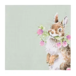 Wrendale Designs 'Head Clover Heels' Rabbit Paper Napkins