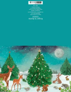 Roger La Borde Heart of the Forest Gold Foil Christmas Petite Card Pack