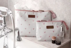 Sophie Allport Hearts Large Canvas Wash Bag