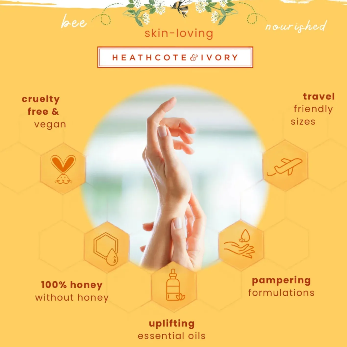 Heathcote & Ivory Heathcote & Ivory Busy Bee Hand Care Set