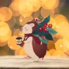 Dapple & Dot Hedgehog and Lantern Wooden Decoration