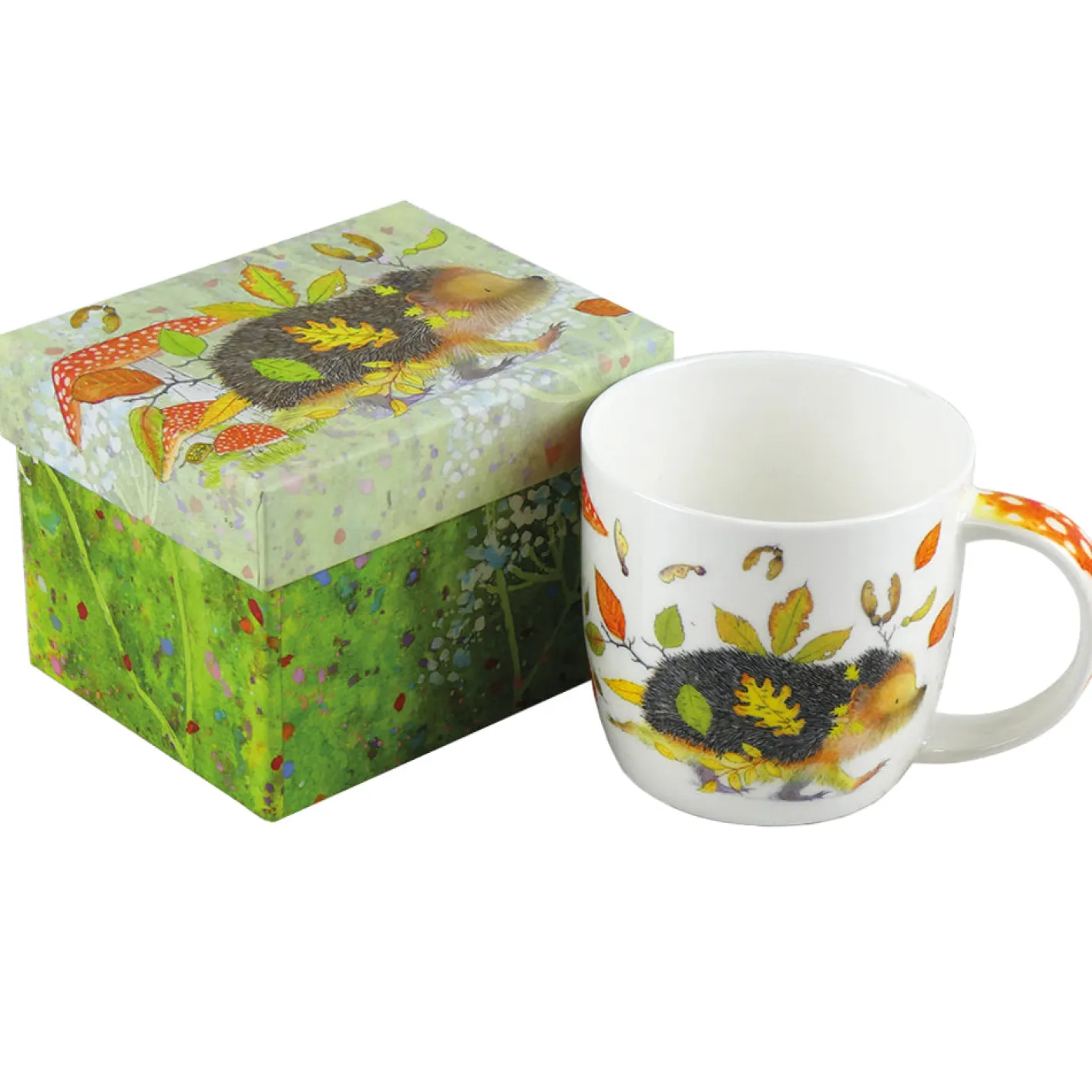 Emma Ball Hedgehog China Mug (Boxed)