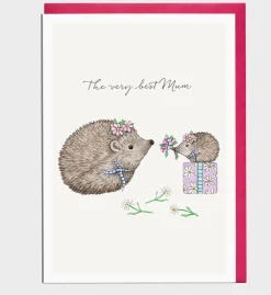 Lottie Murphy Hedgehog Mother's Day Card