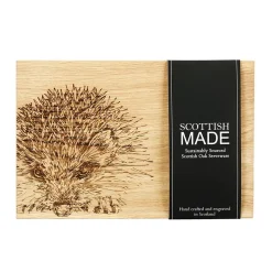 Selbrae Hedgehog Oak Serving Board 12in