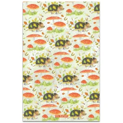 Emma Ball Hedgehogs Tea Towel