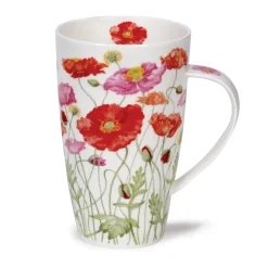 Dunoon Henley Poppies Mug