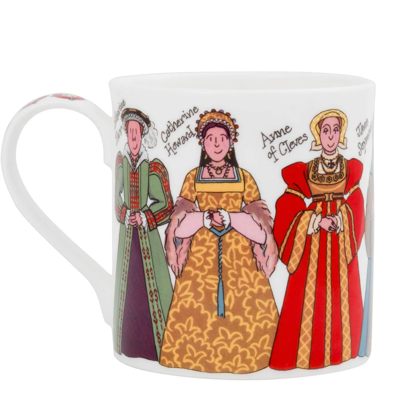 Alison Gardiner Henry VIII & His Wives Mug Boxed