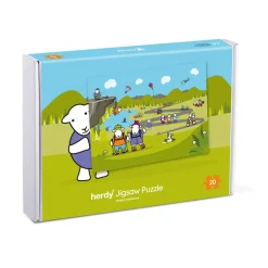 The Herdy Company Herdy Adventures Wooden Jigsaw Puzzle - 20 Piece Puzzle