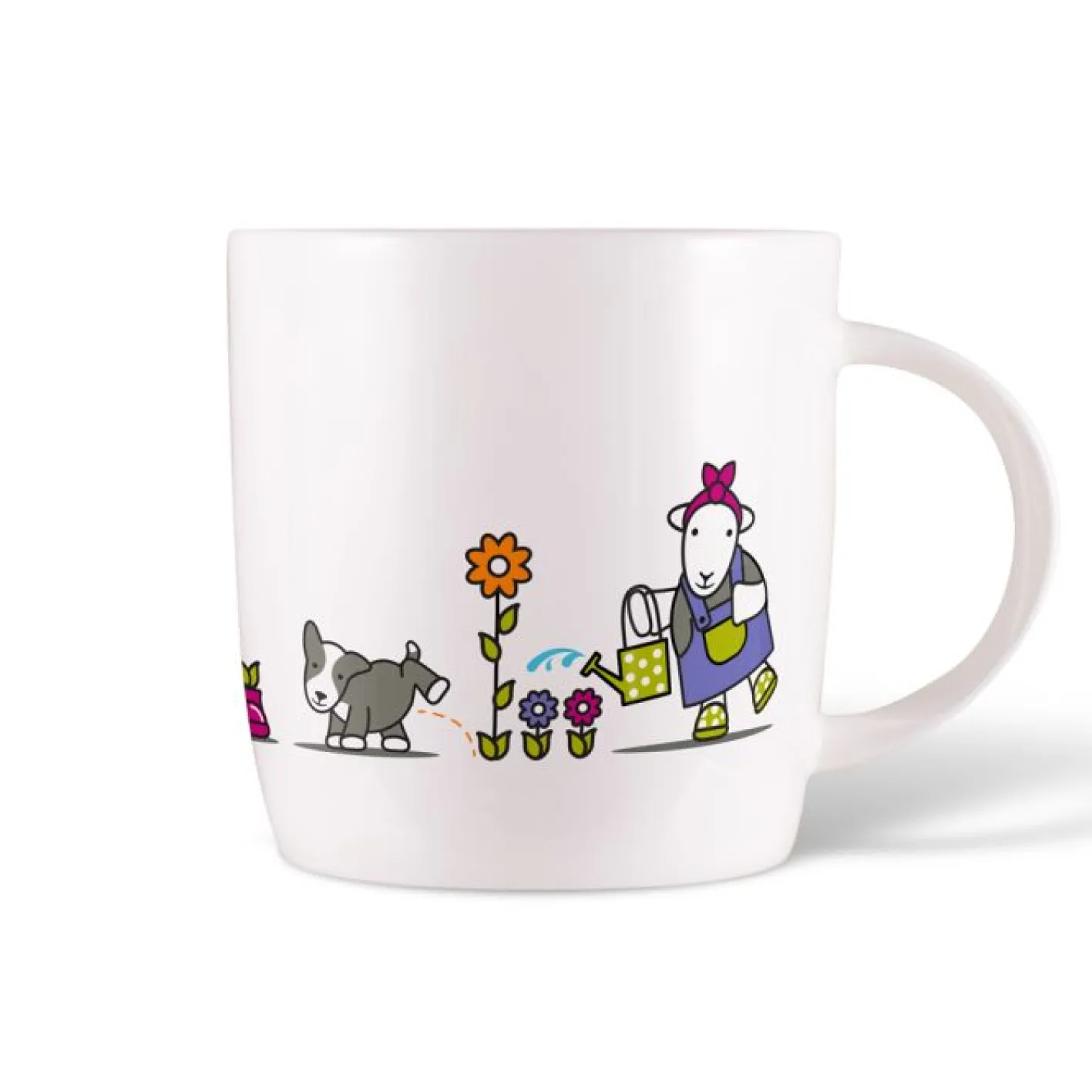 The Herdy Company Herdy At the Baa-llotment Mug