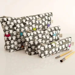 The Herdy Company Herdy Flock Large Cosmetic Bag