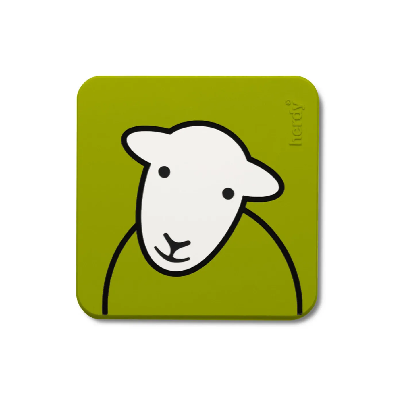 The Herdy Company Herdy Hello PVC Coaster