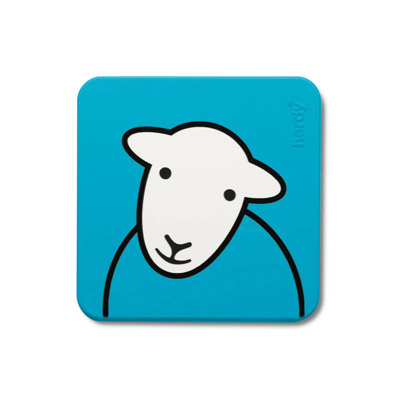 The Herdy Company Herdy Hello PVC Coaster