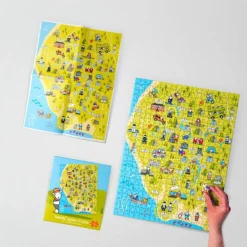 The Herdy Company Herdy Lake District Map Jigsaw Puzzle - 500 Piece Puzzle