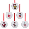 The Herdy Company Herdy Limited Edition China Christmas Tree Decorations (Set of 6)