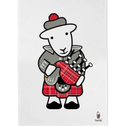 The Herdy Company Herdy McHerdy Tea Towel