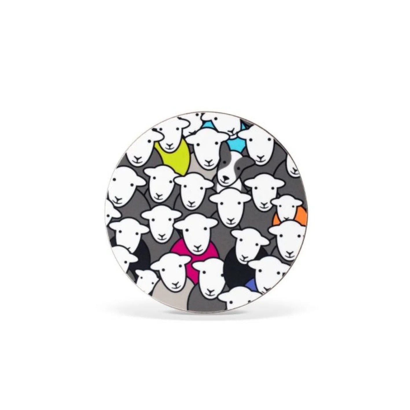 The Herdy Company Herdy Melamine Flock Coaster