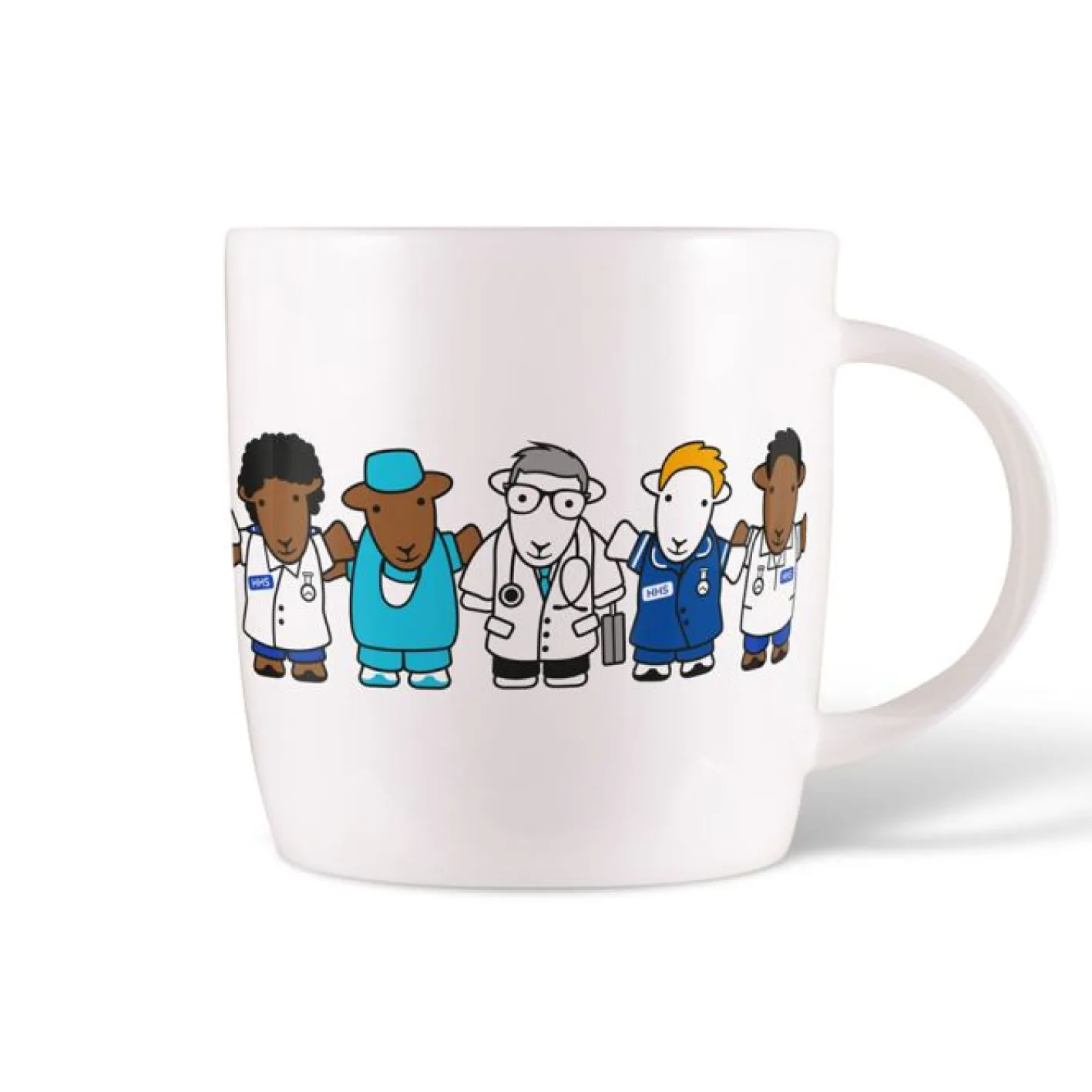 The Herdy Company Herdy NHS 75th Anniversary Mug
