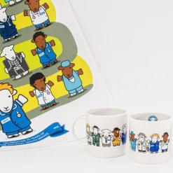 The Herdy Company Herdy NHS 75th Anniversary Mug