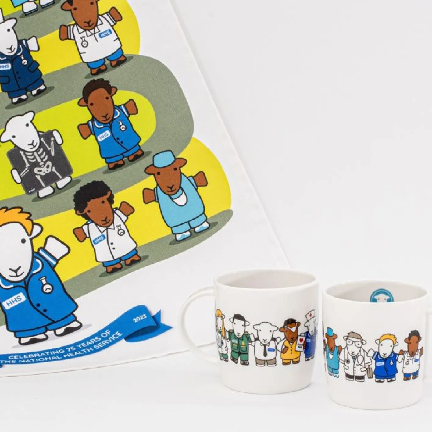 The Herdy Company Herdy NHS 75th Anniversary Mug