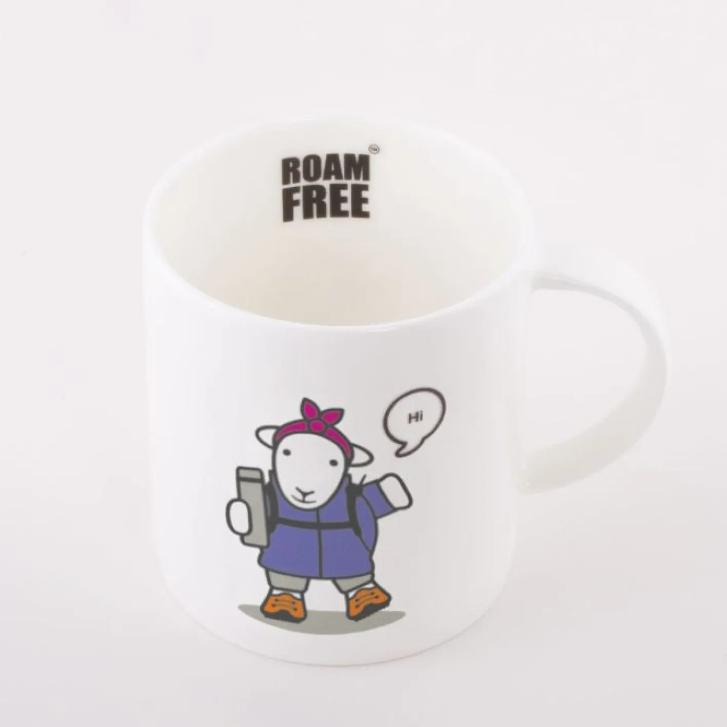 The Herdy Company Herdy Roam Free 'Flo' Mug