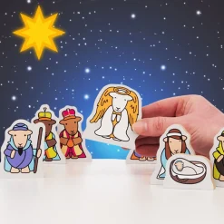 The Herdy Company Herdy Wooden Nativity Set