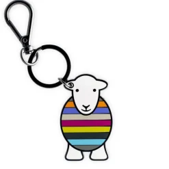 The Herdy Company Herdy Yan Enamel Stripe Key Chain