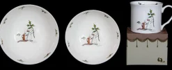 Two Bad Mice Here He Comes Christmas Large Bone China Bowl