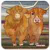 Emma Ball Highland Coos Coaster