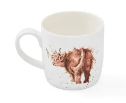 Wrendale Designs Highland Coo Small Bone China Mug (11oz)
