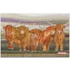 Emma Ball Highland Coos Tea Towel