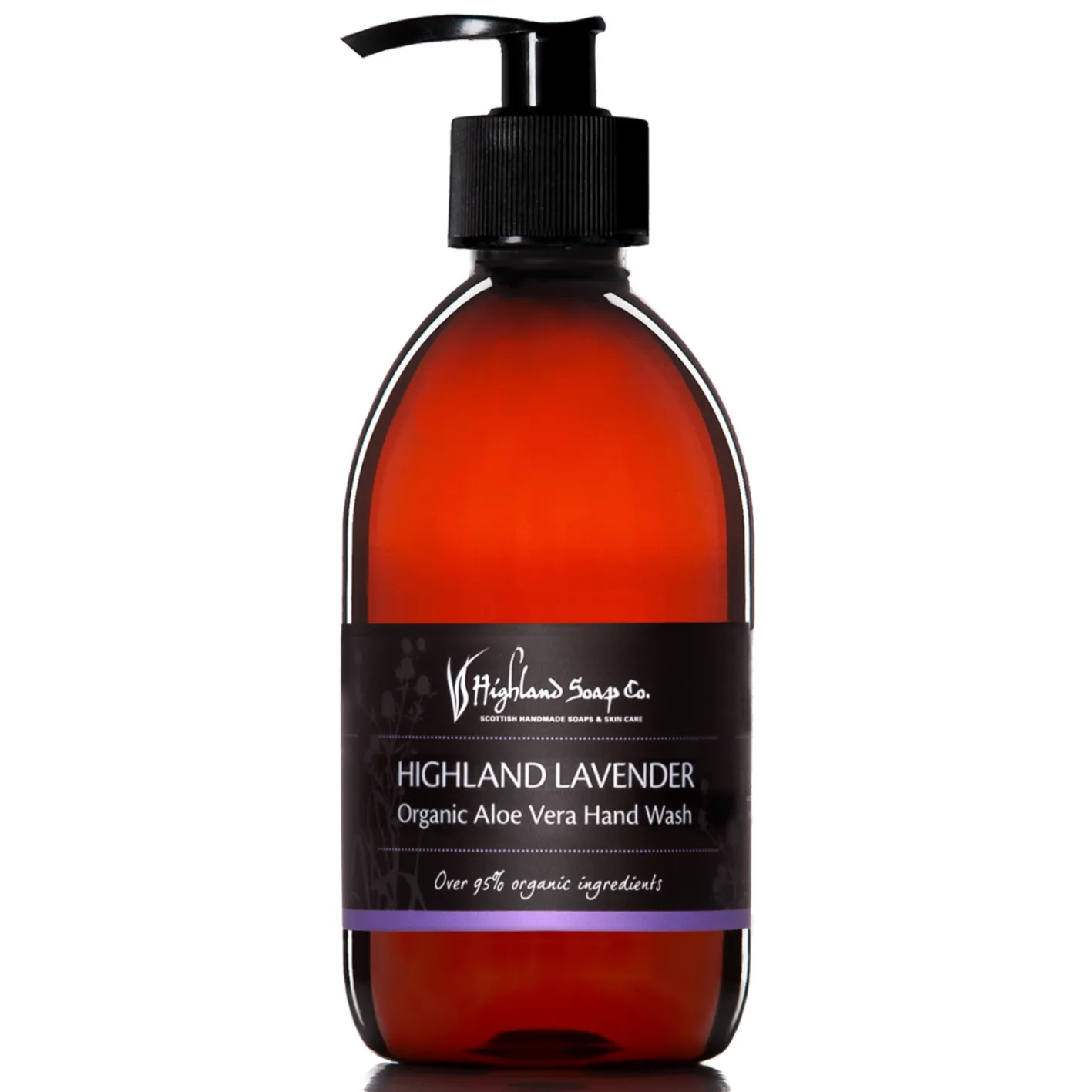 The Highland Soap Company Highland Lavender Organic Aloe Vera Hand Wash
