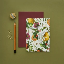Catherine Lewis Ho Ho Ho - 'Winter Decadence' Card