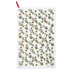 Alison Gardiner Holly & Ivy Tea Towel