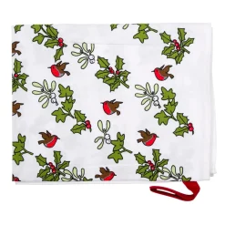 Alison Gardiner Holly & Ivy Tea Towel