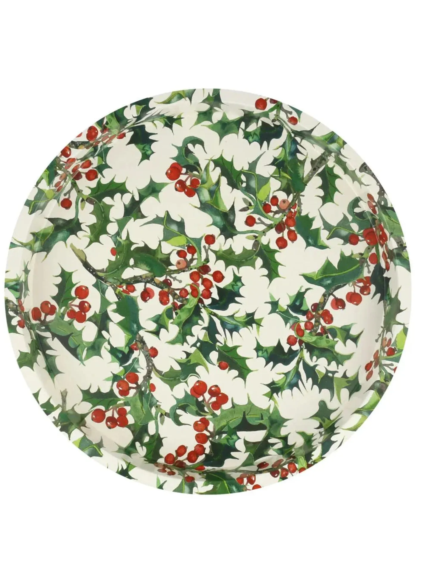Emma Bridgewater Holly Deepwell Tin Tray