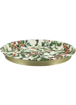 Emma Bridgewater Holly Deepwell Tin Tray