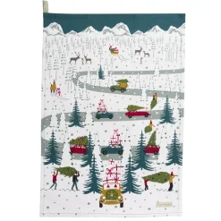 Sophie Allport Home for Christmas 'Tis The Season Tea Towel