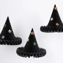 Meri Meri Honeycomb Witch Hat Decorations