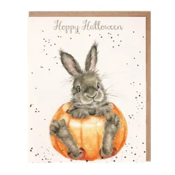 Wrendale Designs 'Hoppy Halloween' Greeting Card
