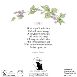 Moongazer Cards Hush Greeting Card