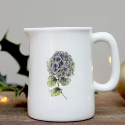 Toasted Crumpet Hydrangea Mini Jug in a Gift Box
