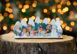 Dapple & Dot Ice Skating Pop Out and Build Advent Calendar