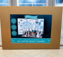 Dapple & Dot Ice Skating Pop Out and Build Advent Calendar