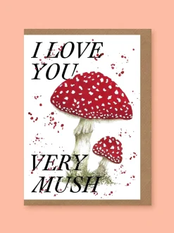 Studio Frewb. I Love You Very Mush Greetings Card