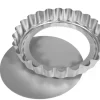 Silverwood 7 inch Deep Fluted Flan Loose Based